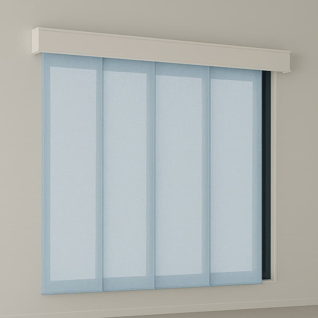 Light Filtering Panel Track Blinds
