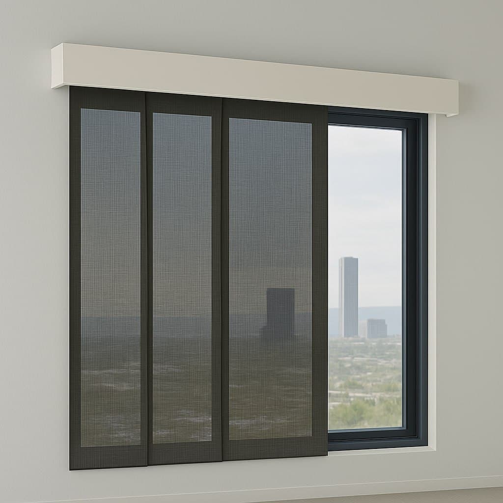 Solar Control Panel Track Blinds