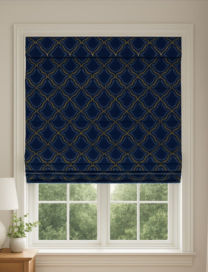 Round Cassette with Fabric Valance
