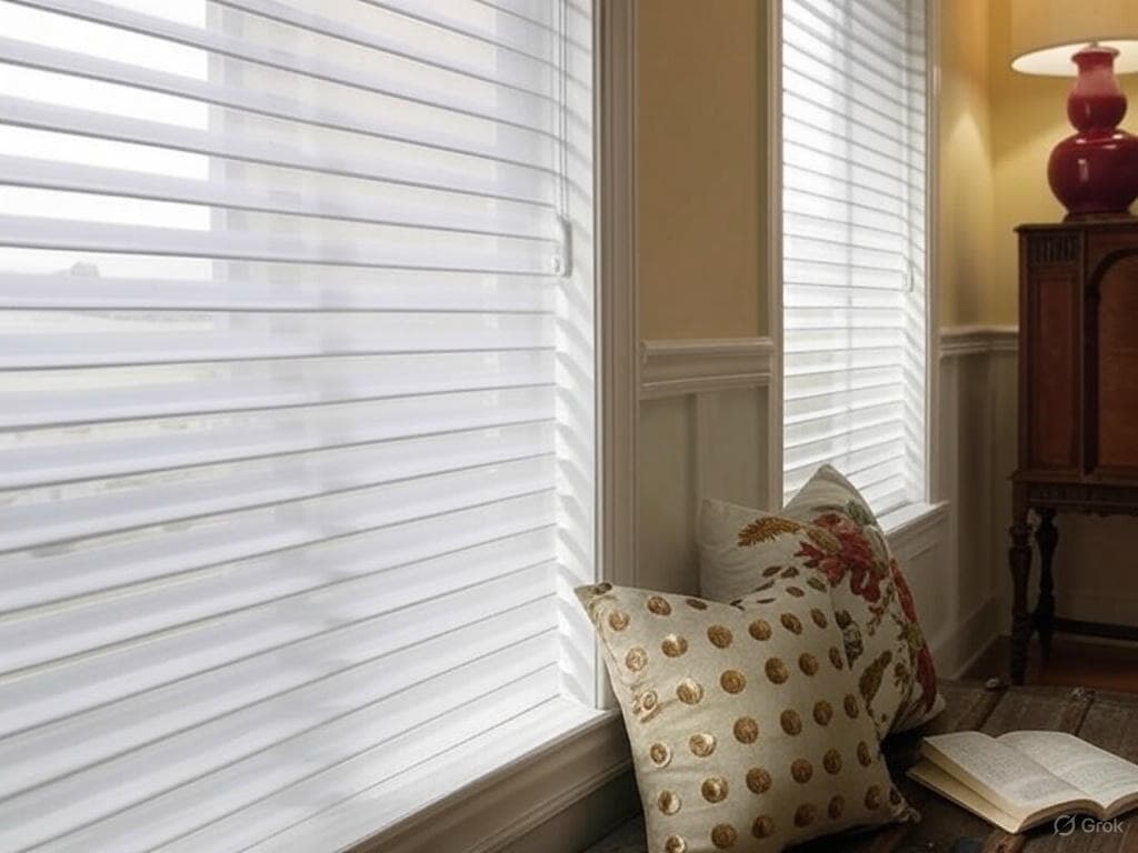 Light Filtering Sheer Horizontal Blinds