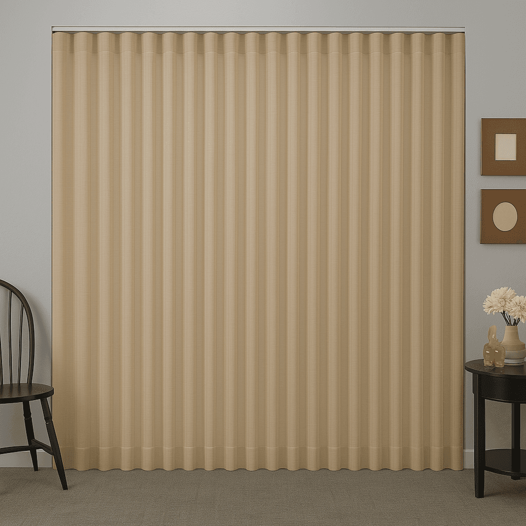 Room Darkening Sheer Vertical Blinds