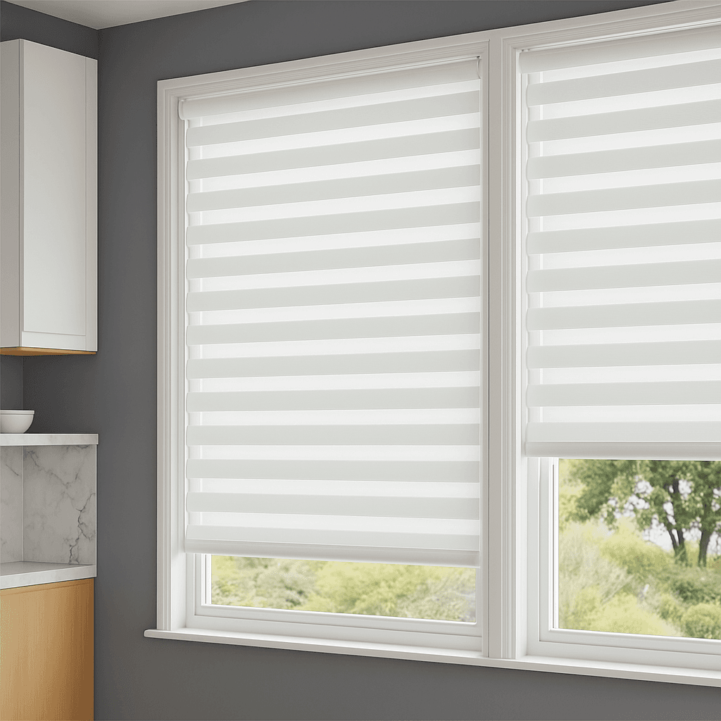 Light Filtering Zebra Blinds